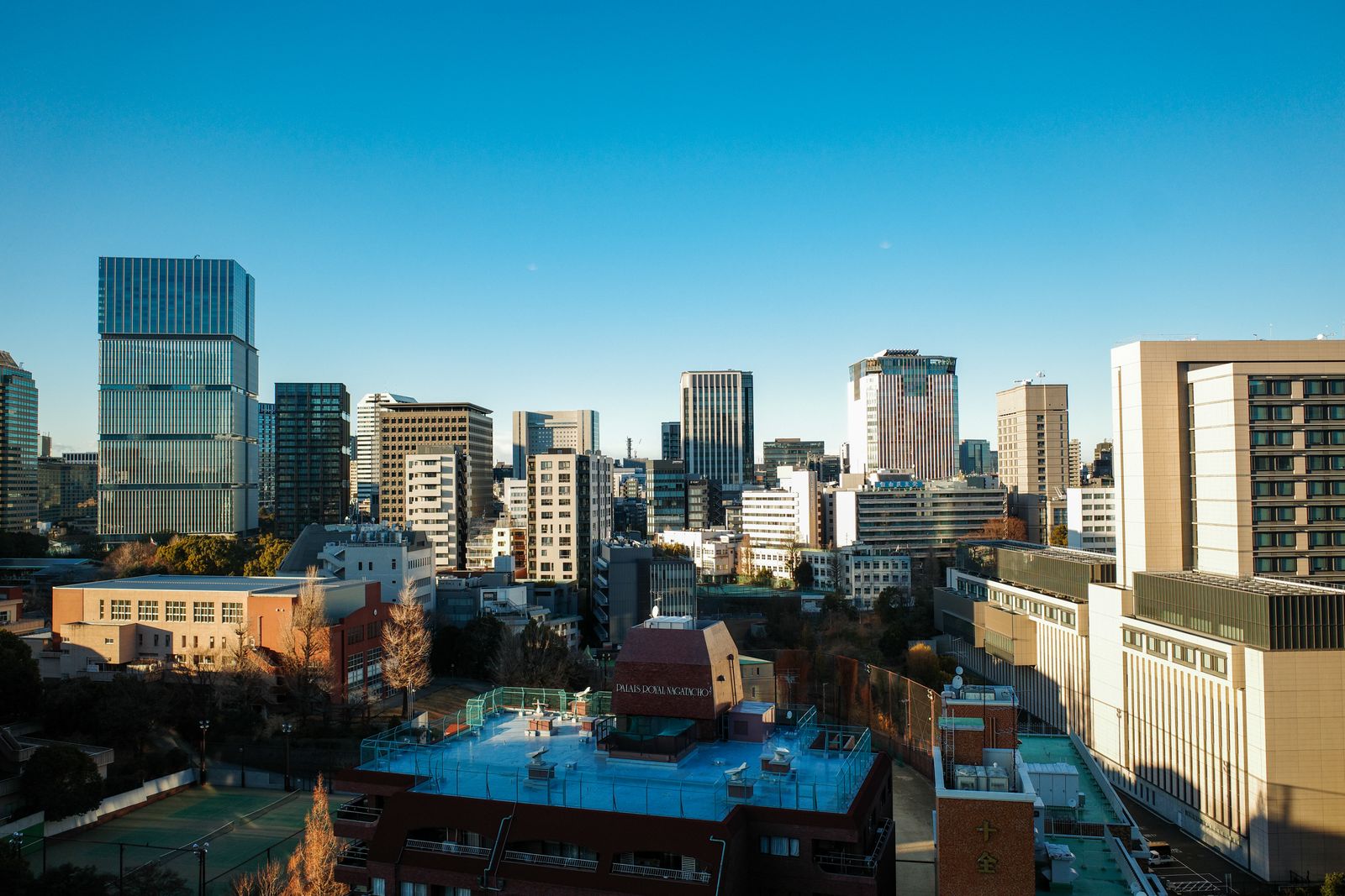 東京のオフィスビル群