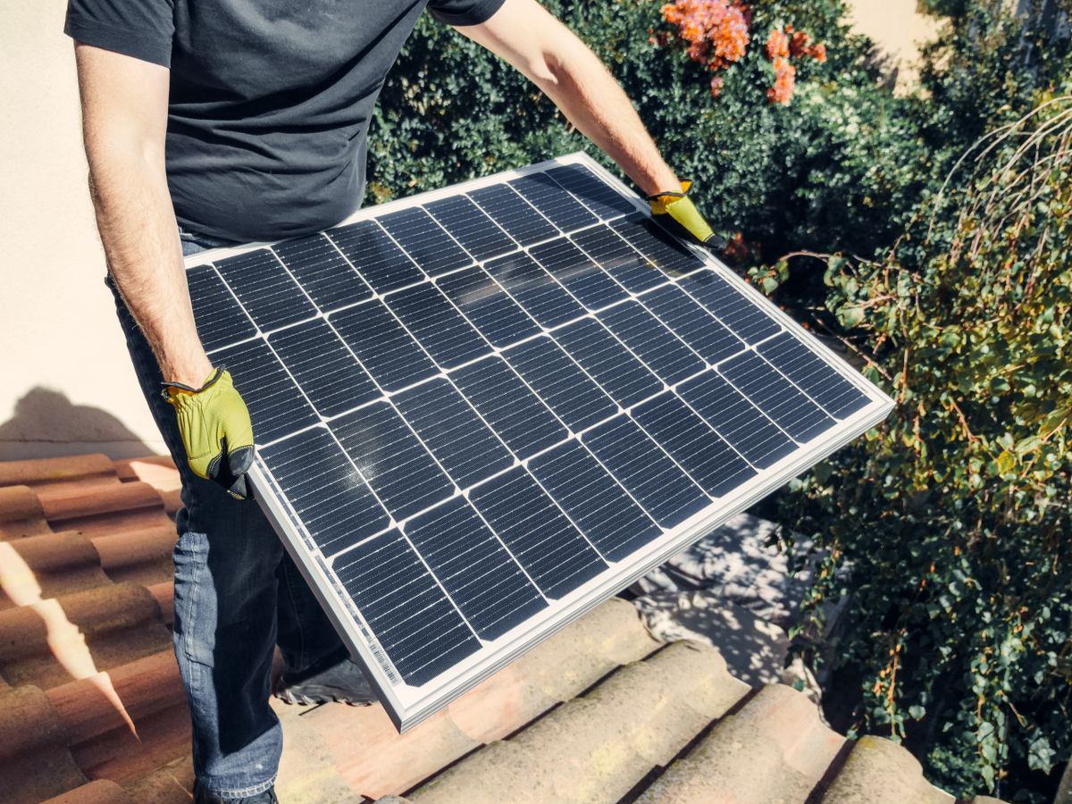 太陽光発電のソーラーパネル