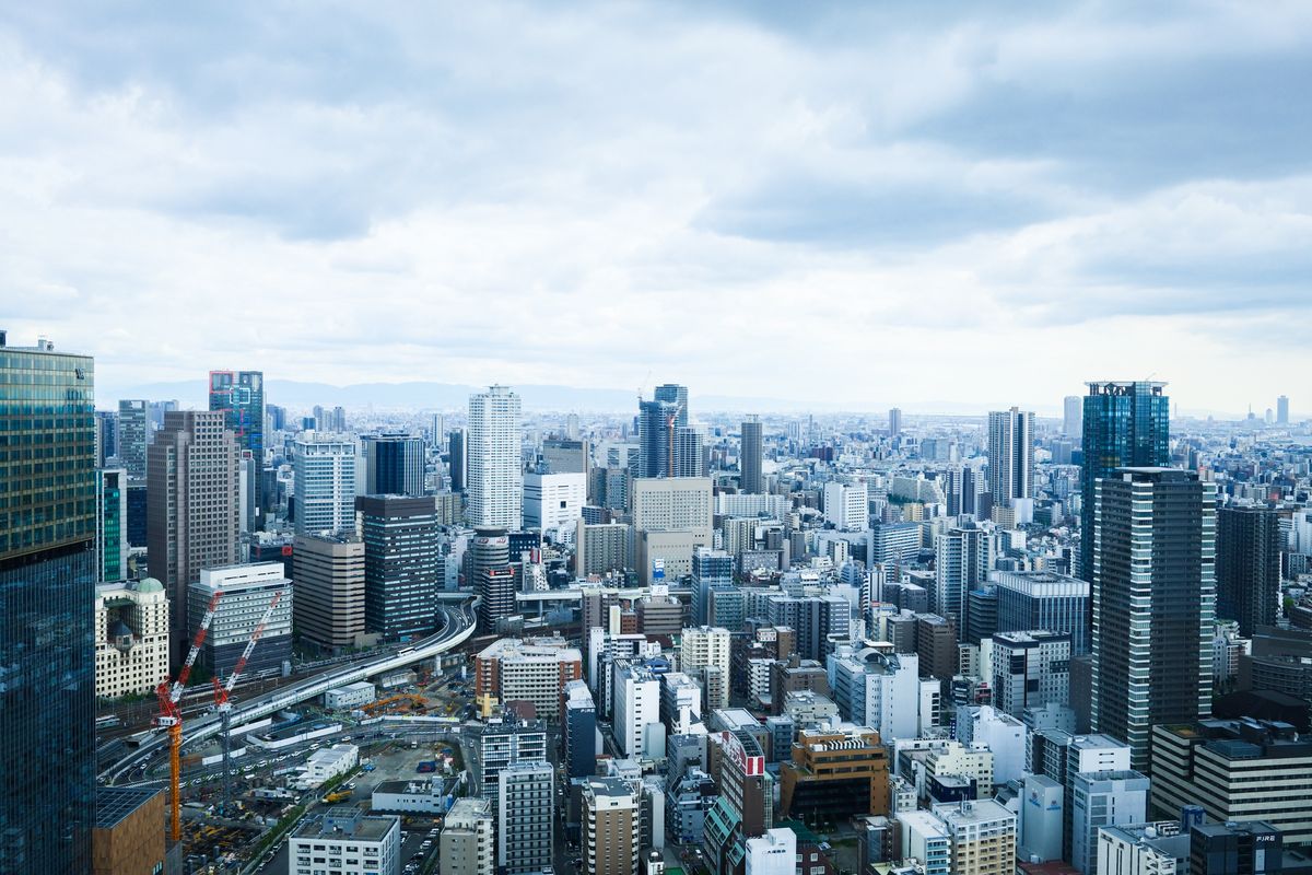 東京の高層ビル群