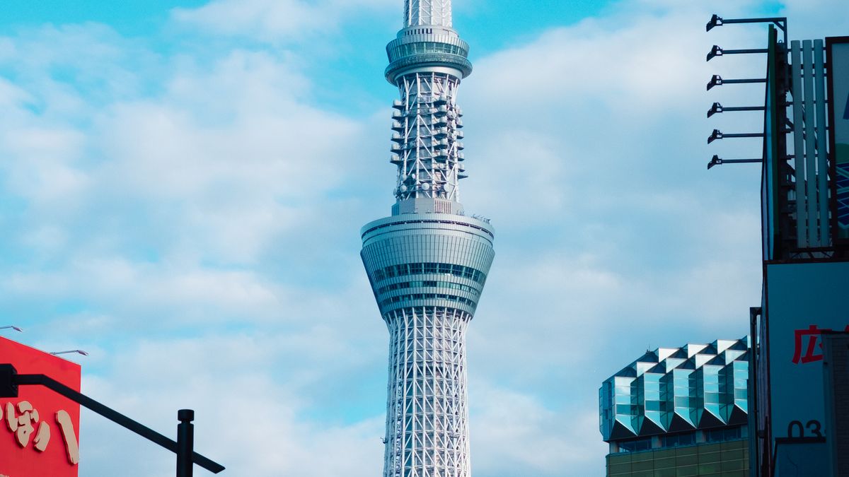 東京スカイツリーと街並み